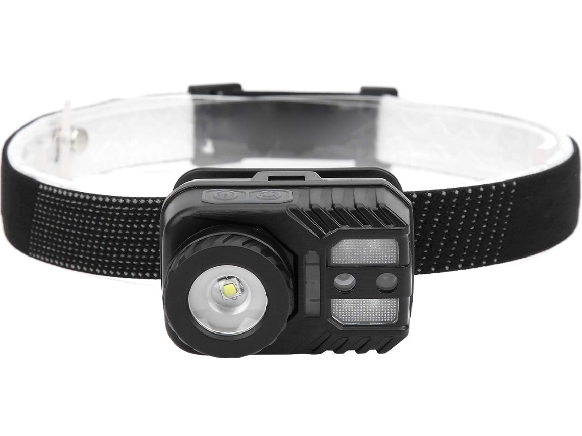 Farol Farol De Interação Com Zoom Giratório De Bateria Embutida Preto Yunzii