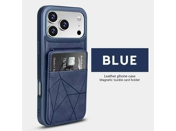 Capa Para Celular Samsungsung/capa De Couro/porta-cartões (2 Em 1)azul - Samsung S23 Plus