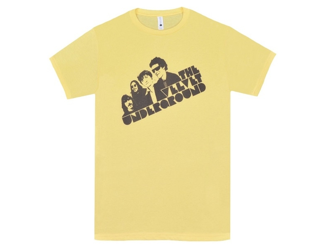 The Velvet Underground Tilt T-shirt Classic Unisex Adults Size:xl