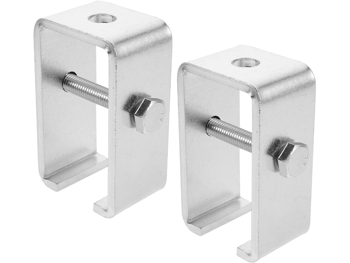 Suporte De Trilho Para Carrinho Golfe, 2 Peças, Aço Inoxidável