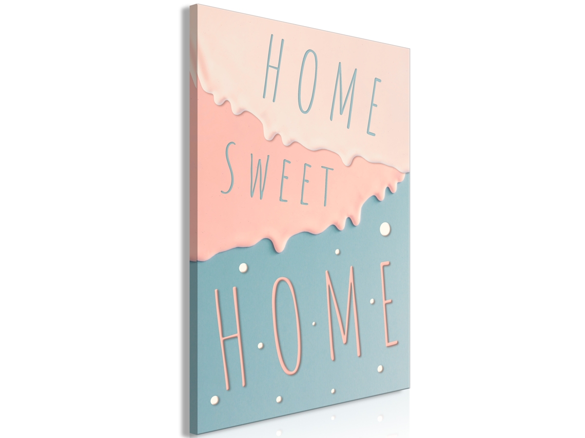 Quadro ARTGEIST Inscriptions: Home Sweet Home (1 Part) Vertical (60x90)