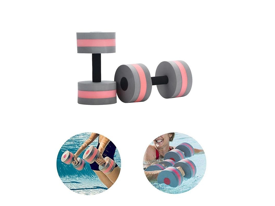 Mancuernas De Espuma Para Adultos Exercícios De Resistência Na Piscina Barras De Mão Fitness Aqua Talla Única Rojo