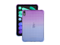 Capa de TPU com gradiente quadrado Webake para iPad Mini 6/Mini 2024
