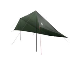 Conjunto 1.0 Barraca De Camping Vidaxl Verde Poliéster (518 X 580 X 215 Cm)
