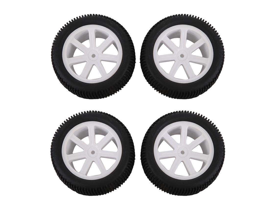 4 Pneus De Carro Rc Off Road Para Arrma Raider Adx 10 Bls Wltoys 1/10 Universal