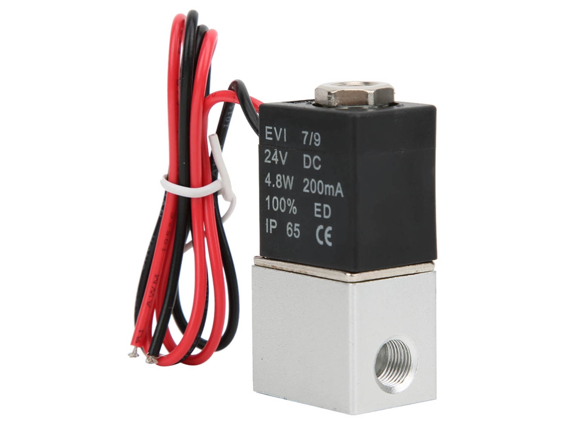 Válvula Solenóide Dc 24v Laxiscreed, Rápida Resposta, 2/2 Vias Para Automação Industrial