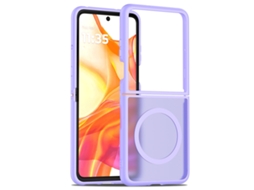 Lurelia Capa Magnética Para Motorola Razr 2024, Prateado