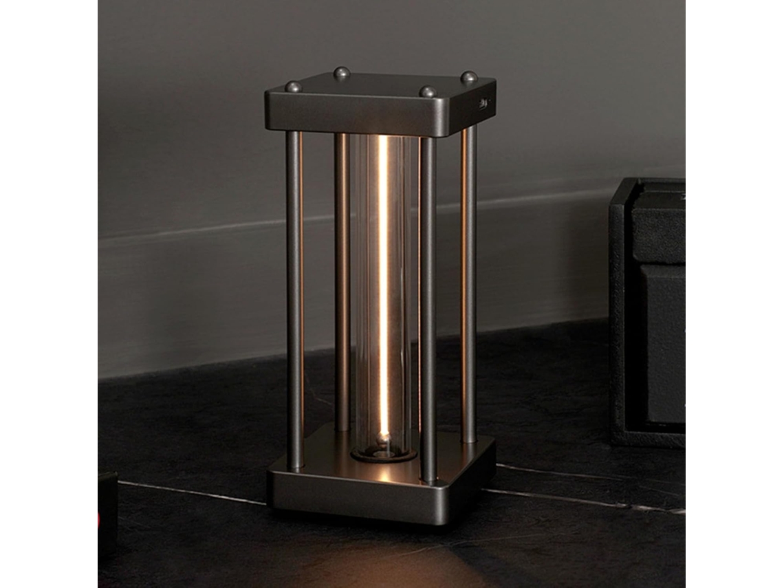 Luminária de mesa Semi Fio com controle por toque, luz noturna quadrada