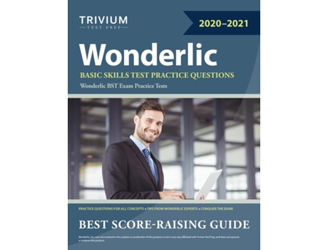 Livro Wonderlic Basic Skills Test Practice Questions Wonderlic Bst Exam Practice Tests De Trivium Exam Prep Team (inglês)