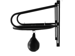 Plataforma De Speedball, Altura Ajustável, Construção Em Aço Durável,preto Oem