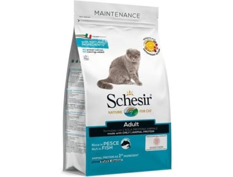 Ração para Gatos SCHESIR Maintenance (400 gr - Seca - Adulto - Sabor: Peixe)