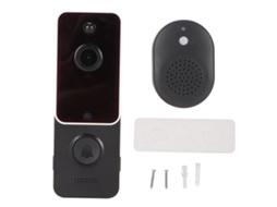 Câmera de segurança Wi-Fi Primerox Sem Fio IP65, 720p, 1 MP, bateria de 5200 mAh