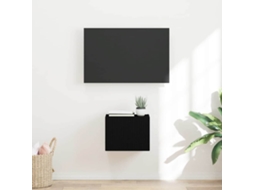 Vidaxl Armário De Tv De Parede Preto 39 X 31 X 29,5 Cm