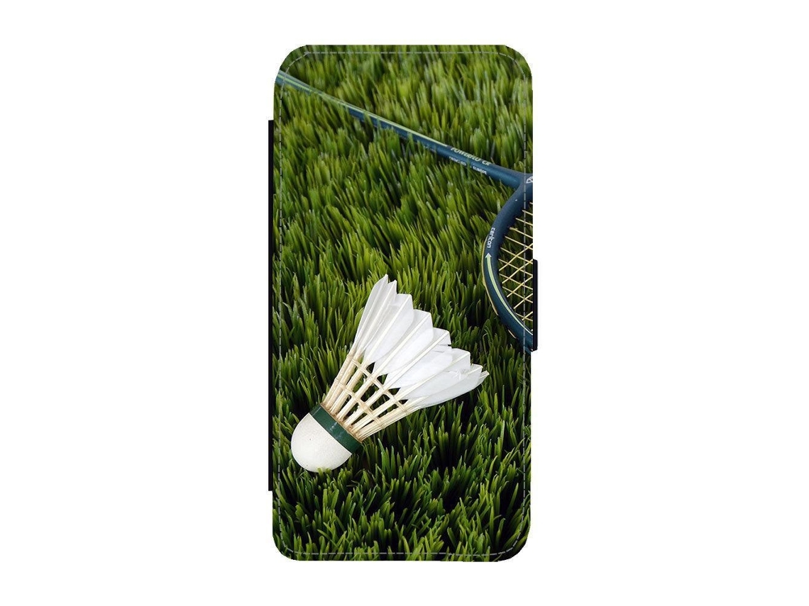 Capa Flip Para Iphone 17 Pro Com Tema De Badminton