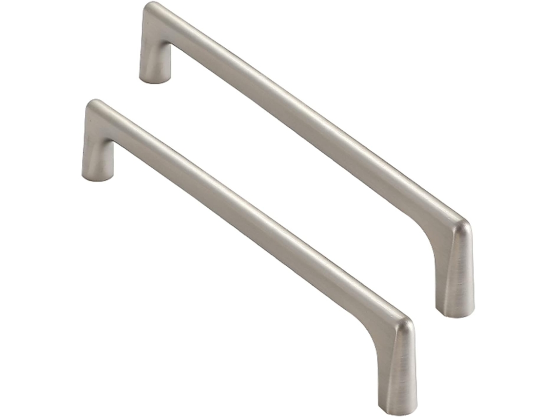 Puxadores Em Forma De Arco Para Portas E Gavetas, Pacote Com 2 Unidades, Cor Prata, Para Armários E Portas, Diversos