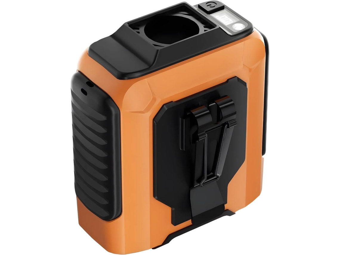 Ventilador Portátil Industrial Com Clipe Para Cinto, Bateria De 4000