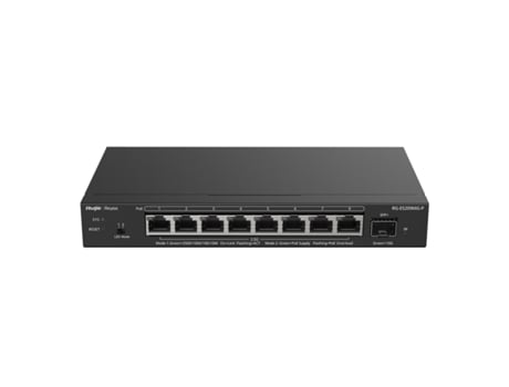 Reyee Switch Poe Managed Cloud Layer2 8x Poe Multigigabit 1x Sfp 10gbps 802.3af/at Reyee By Ruijie