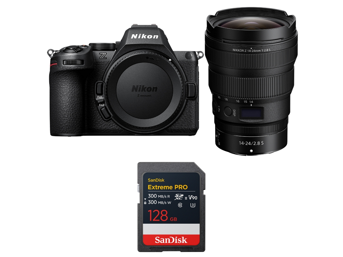 Z5 Ii + 14 24mm F/2.8 S + 1 Sandisk 128gb Extreme Pro Uhs ii Sdxc + Ebook “20 Dicas para Fotos Que Impressionam” NIKON
