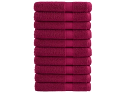 Sauna Towel, Sauna Towels Vidaxl Vermelho Algodão (80 X 200 Cm)