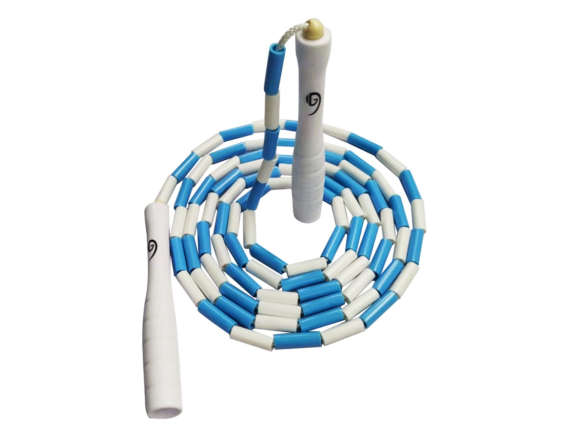 Corda de Pular de Bambu Duro Branco
