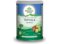 Chá ORGANIC INDIA Lata De Pó Triphala Orgânica (100 g de pó)