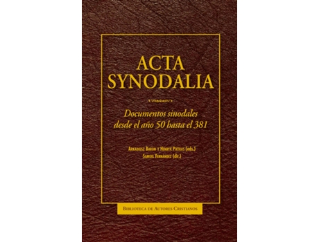 Livro Acta Synodalia de VVAA (Espanhol)