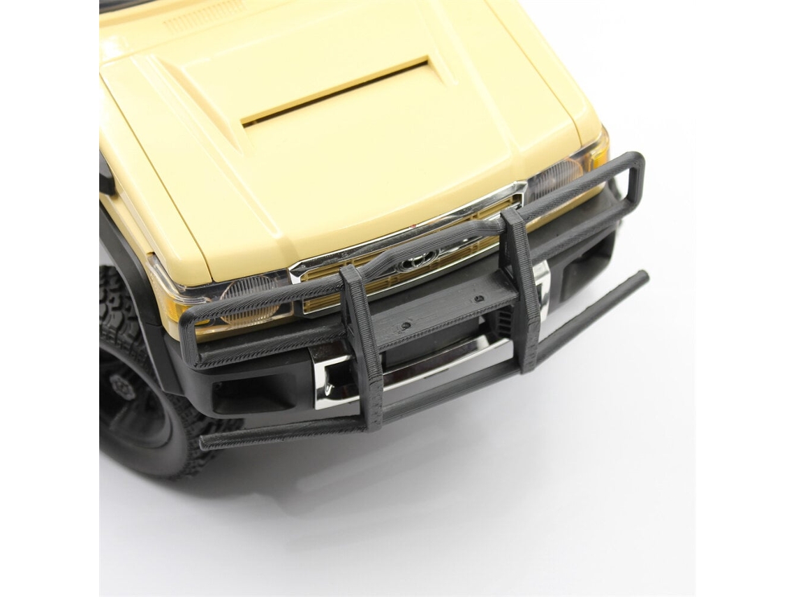 Dlpqy3d Para choque Dianteiro Impresso 3d Compatível Mnrc Mn82 1/12 Toyota Land Cruiser Lc79 Peça Upgrade Reposição Carro Rc MDUG
