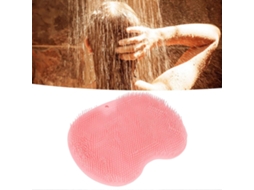 Tapete Massageador Multifuncional Para Os Pés Com 75 Ventosas Fortes Banheiro, Rosa.