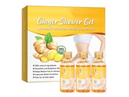 Gel De Banho Gengibre Umidificante Refrescante