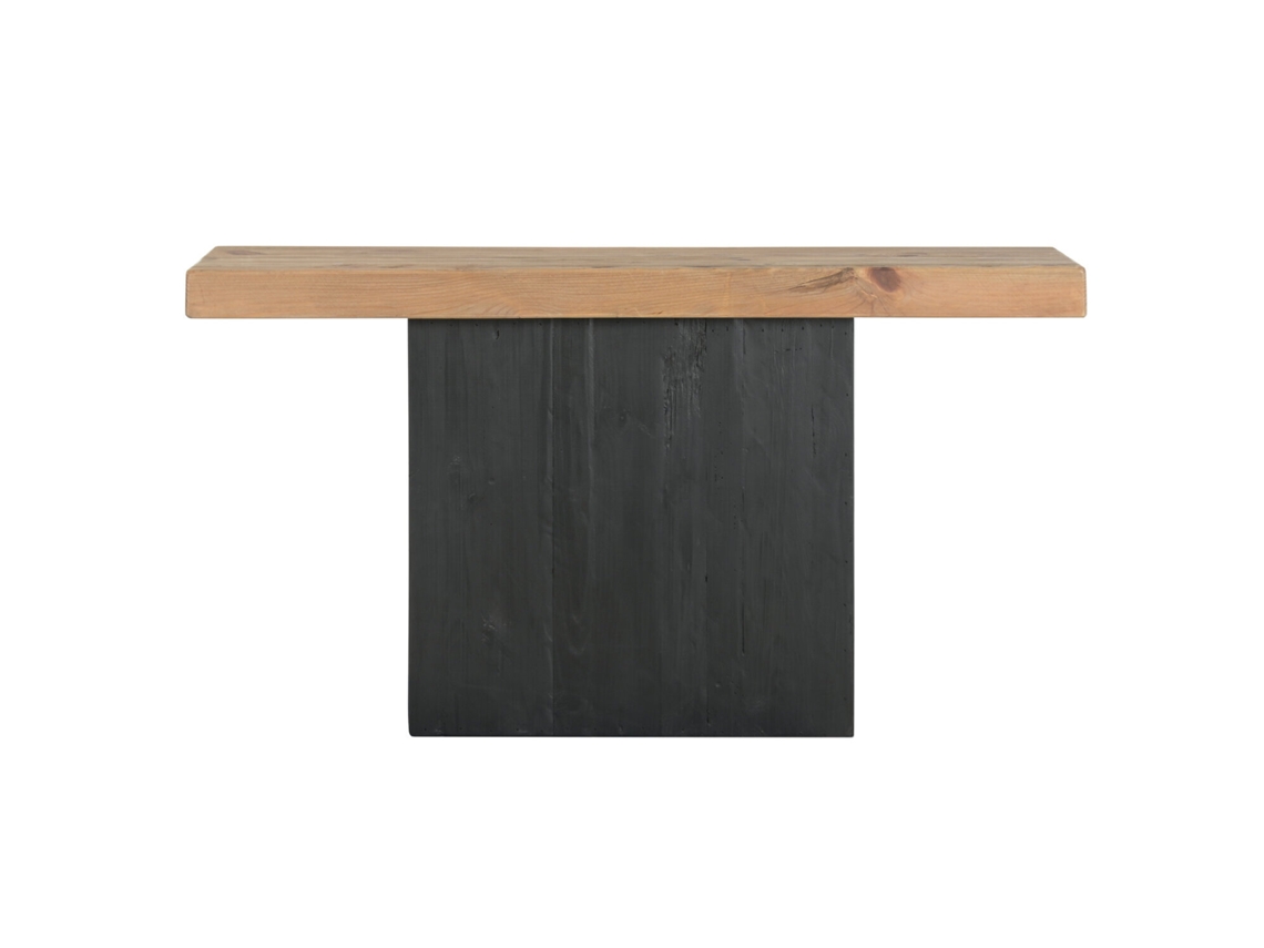 Mesa de Consola de Madeira de Pinho Reciclada ALEXANDRA HOUSE LIVING (140x40x75cm)
