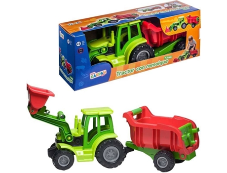Plasticas Jisa Tractor C/Remolque Y Pala 84 C