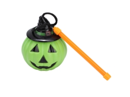 Luz Portátil Halloween Com Controle De Voz Abóbora Verde