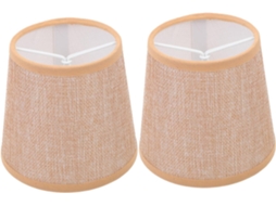 Conjunto De 2 Abajures De Mesa Com Design Elegante E Simples, Fácil De Instalar