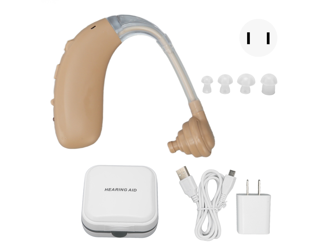 Fones de Ouvido Amplificador de Som Sem Fio Bluetooth Recarregável EOOCOO