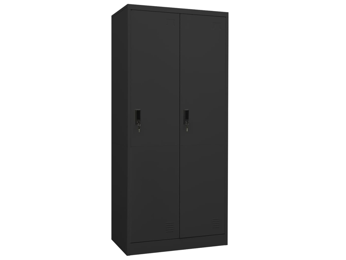 Conjunto 1 Wardrobe, Wardrobes Vidaxl Antracite Aço (n/a)