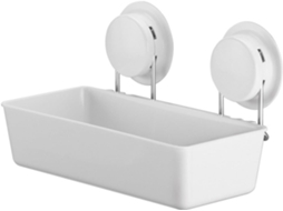 Escorredor De Alimentos Com Ventosa Artibetter, Resistente À Umidade, Branco, Grande Capacidade, Com Abs E Aço