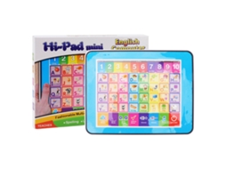 Primerox máquina de Aprendizado de Inglês para Crianças Tablet Brinquedo Inteligente 6 Funções Educacionais Azul