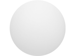 Esfera de Vidro Fosco Branco Leitoso, 200 Mm de Diâmetro, Abertura de 65 Mm, Substituição para SFUSHOS