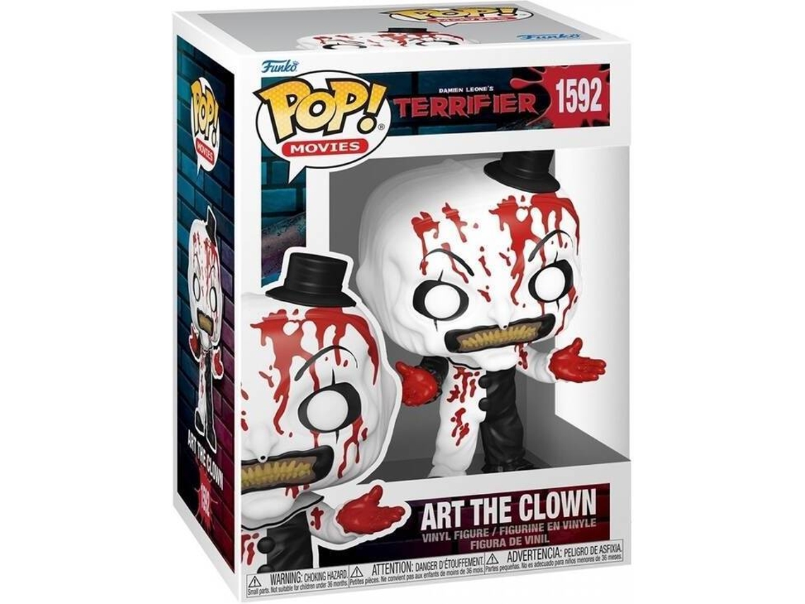 Figura FUNKO Pop! Movies: Terrifier - Art The Clown Ensanguentado (Possível Chase)