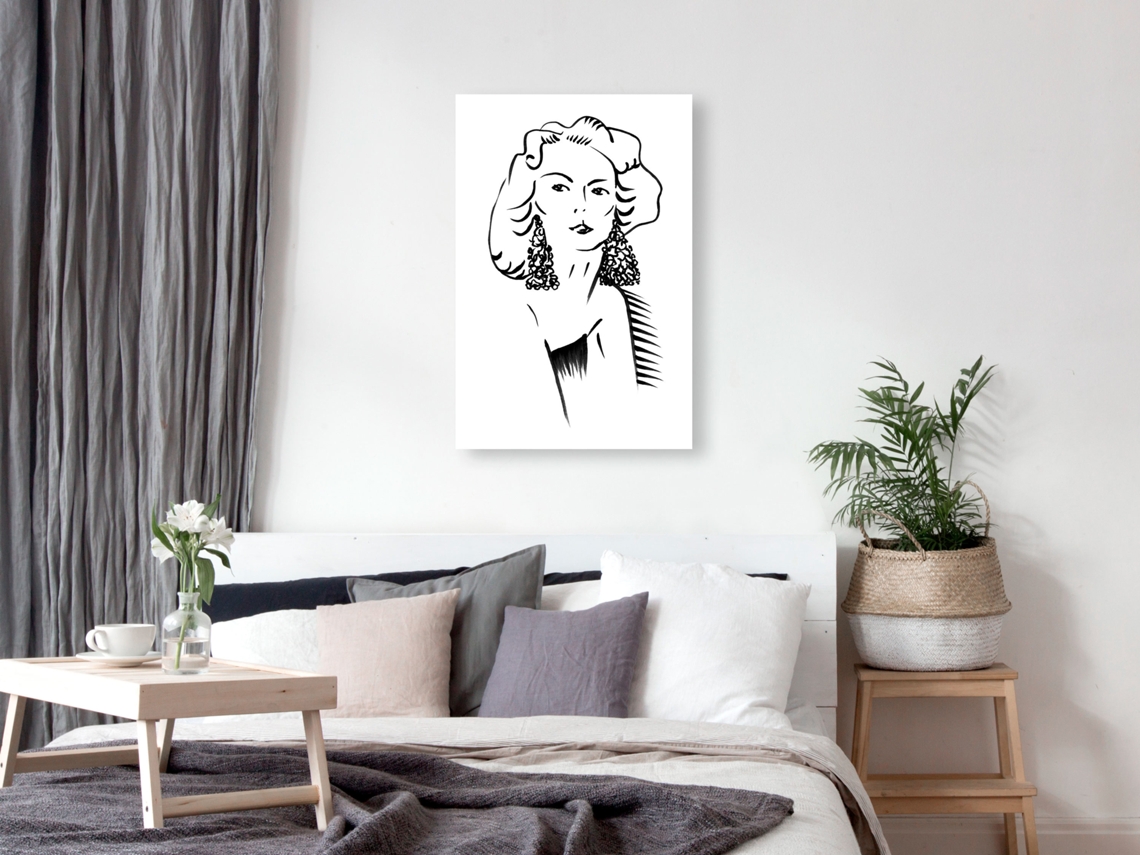 Quadro ARTGEIST Romantic Blonde (1 Part) Vertical (40x60)