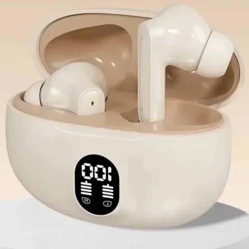 Fones De Ouvido Bluetooth Tws Para Jogos (cáqui) Com Cancelamento De Ruído