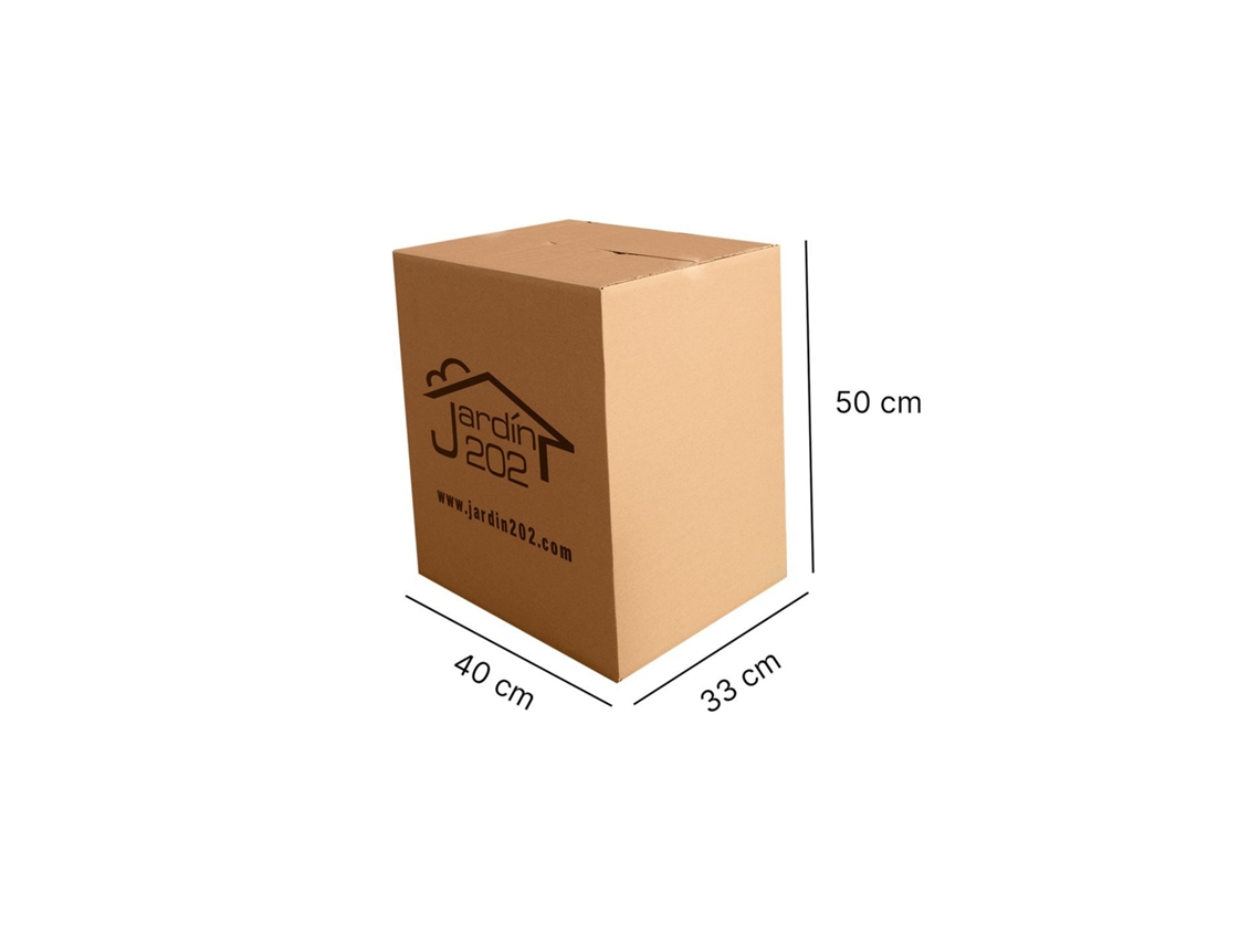 Cajas De Cartón Para Mudanza Y Almacenaje – Varias Medidas, Resistentes Y Reutilizables - Set De Cajas De Cartón Multi-tamaño 40x50x33cm - Pack 10 Uds