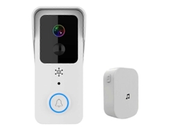 Campainha de vídeo externa Slowmoose Tuya 5G com WiFi duplo e plugue UE
