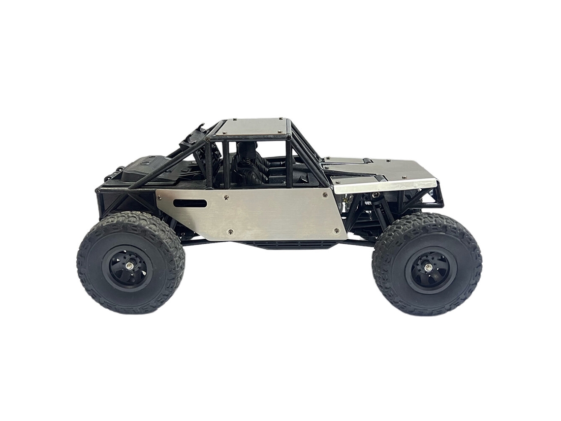 Silverldrc 18499 1/18 Rock Crawler Rc Car Carroçaria de Metal Actualizada Veículos Modelos Peças de Substituição Acessórios MDUG