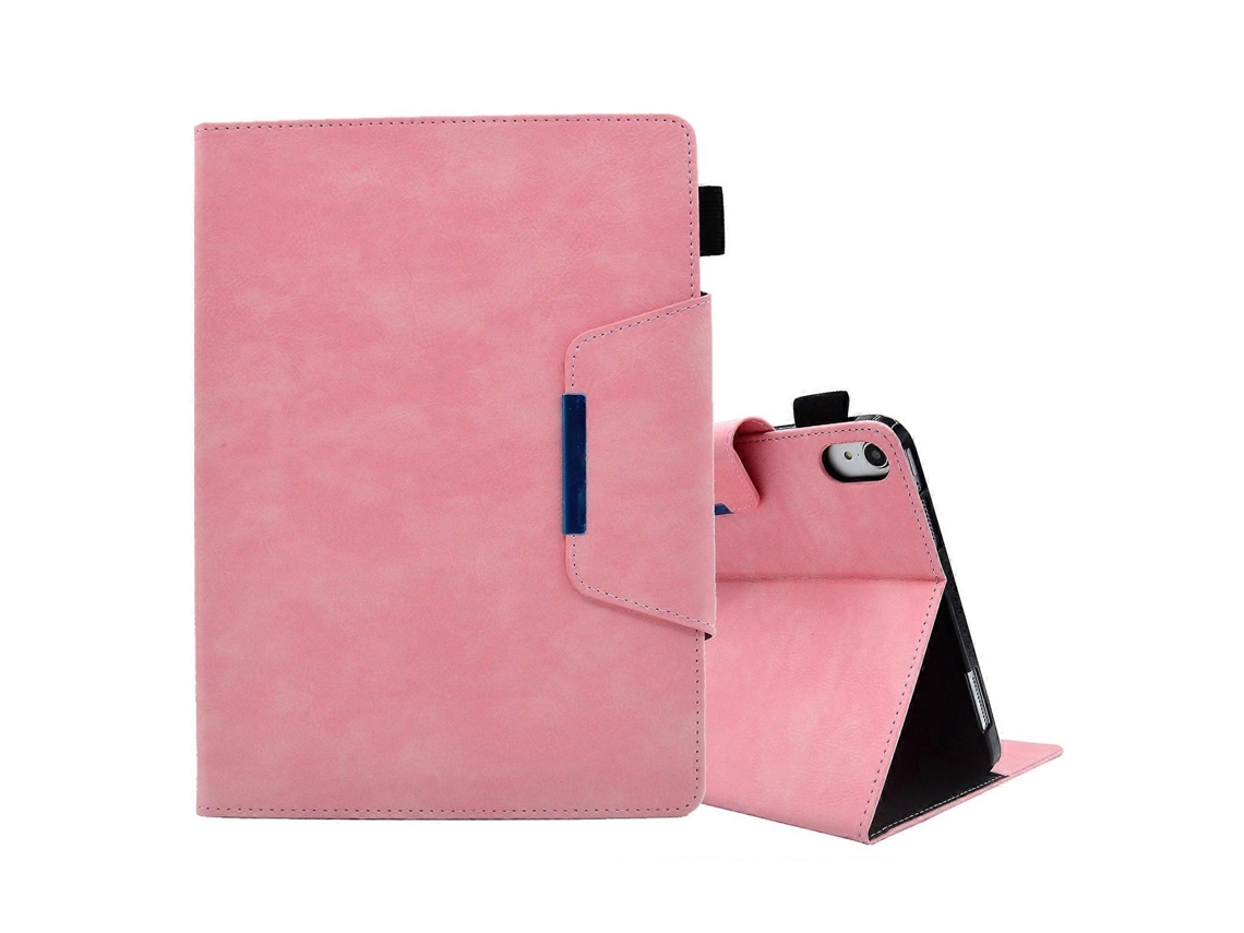 Capa de couro Webake com fecho magnético e textura cruzada para iPad Mini 2024/mini 6