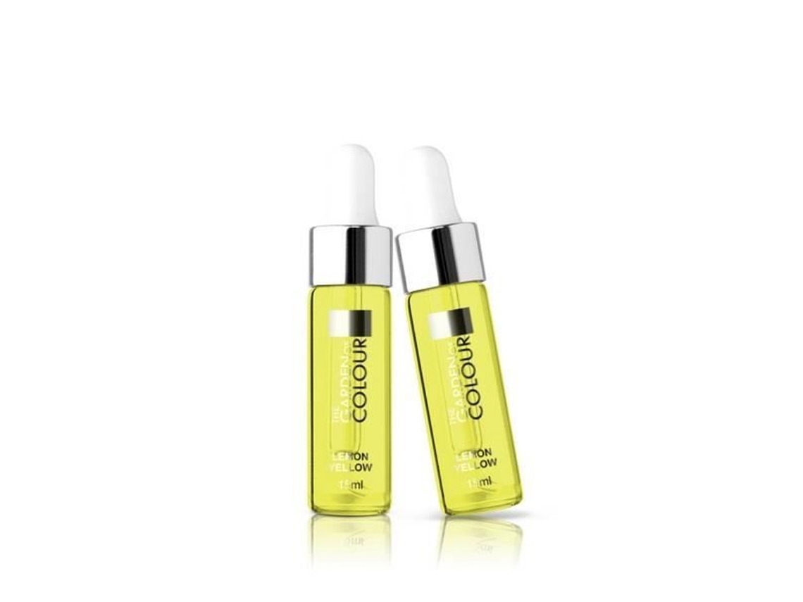 Óleos E Tubos Regeneradores De Cutículas E Unhas The Garden Of Color Amarelo Limão 15ml Silcare
