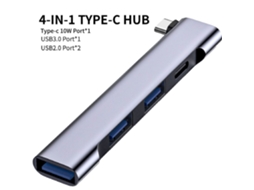 Estação de encaixe universal USB 3.0 Slowmoose 4 em 1 USB C
