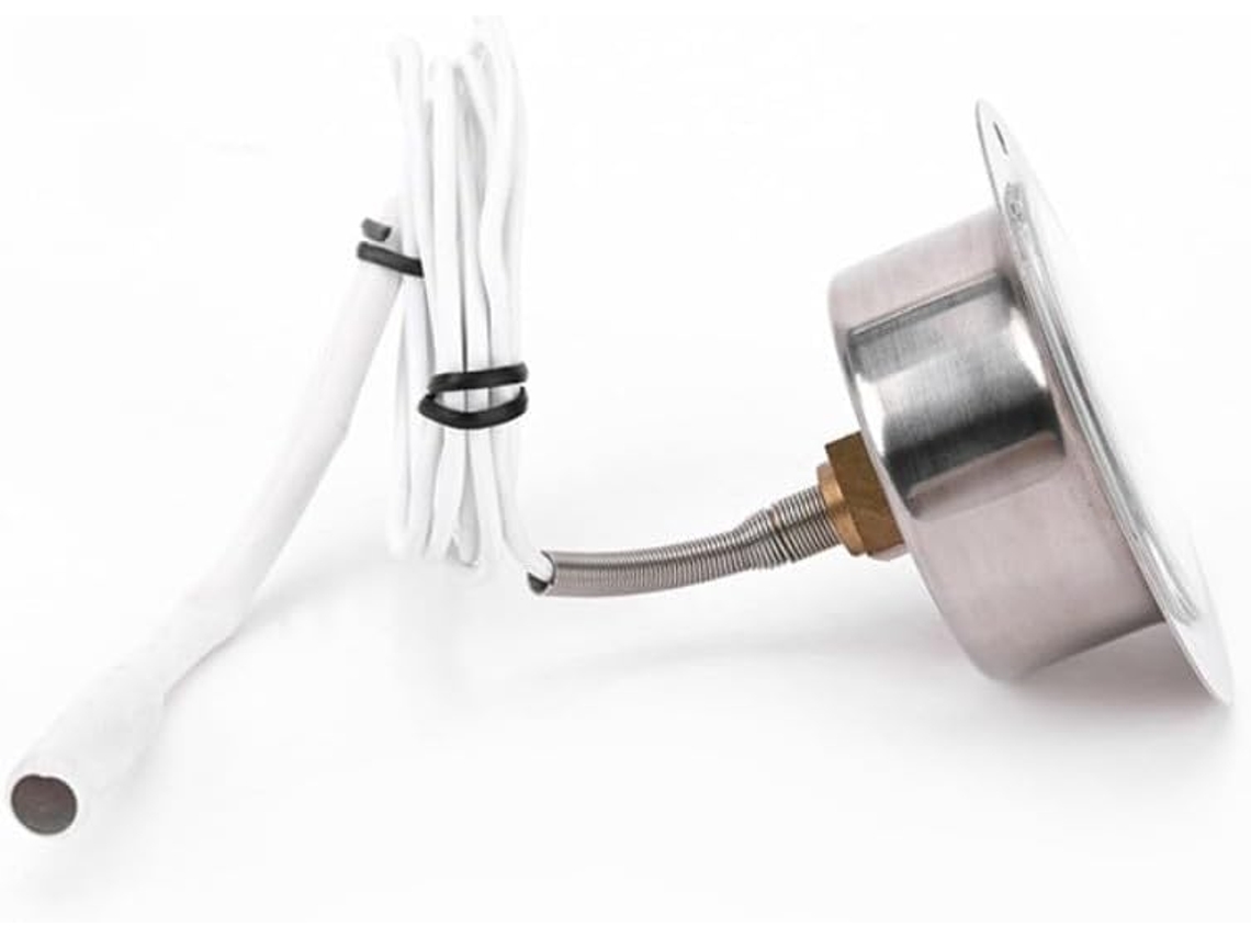 Termômetro Para Refrigerador De Qualidade Comercial, De 40a 65 °c, Com Visor De Temperatura Em Aço Inoxidável E