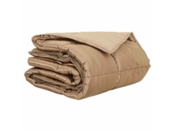 Edredão | Edredom | Duvet De Verão Simples Ouro 220 X 155 Cm Cetim E Microfibra