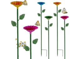 Banheira para Abelhas, Design de Flor em Metal, para Banheiro, Borboletas, Jardim, Tigela, Fonte de Cerveja Externa, CHABERLU